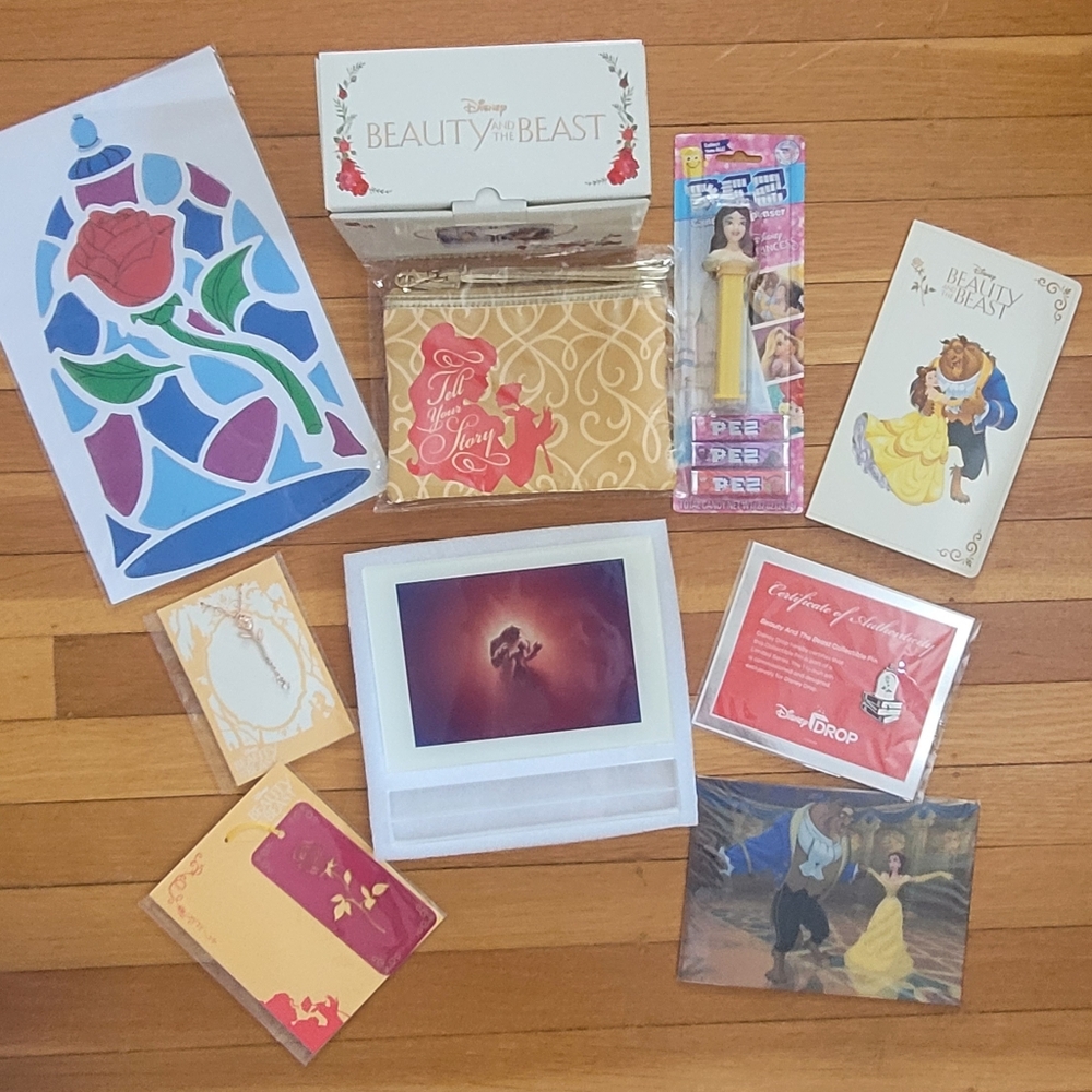 Disney Drop Box Beauty And The Beast 2021 Complete Set